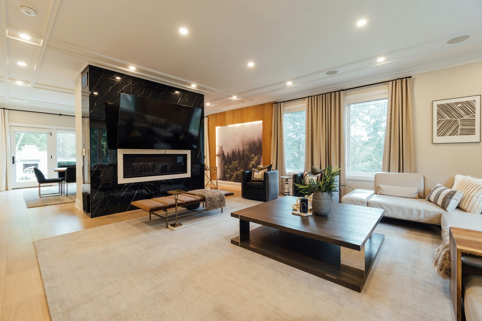 Completed project — living area